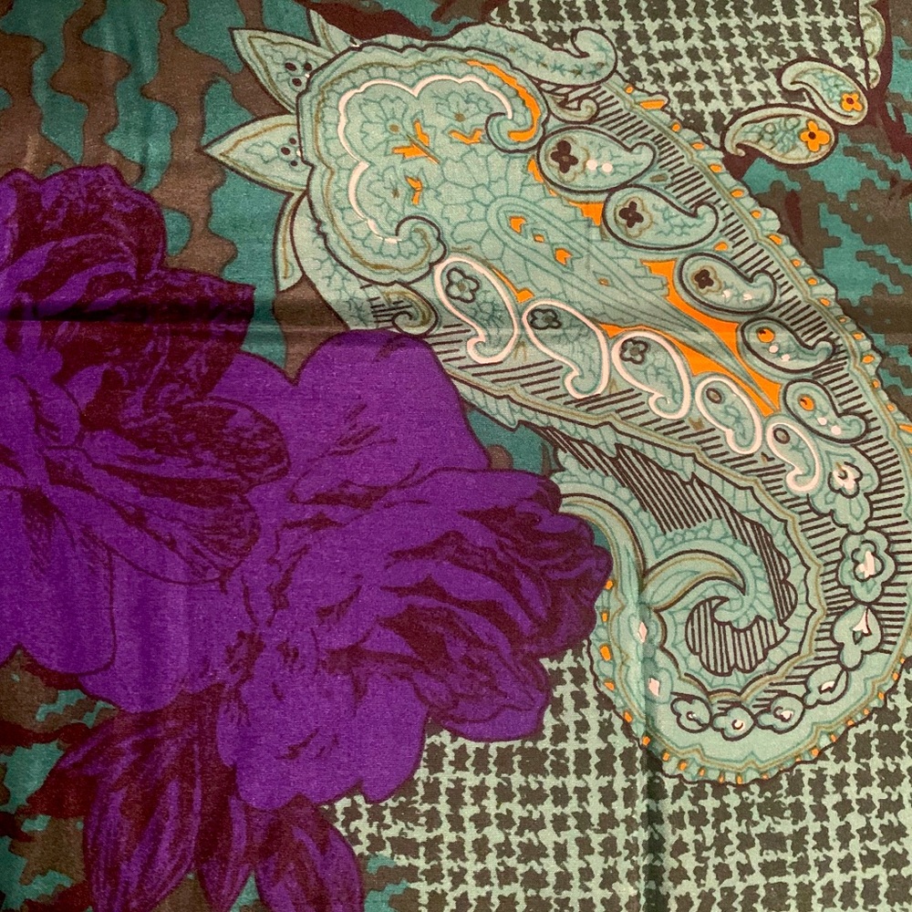 Vintage Christian Dior silk scarf wrap